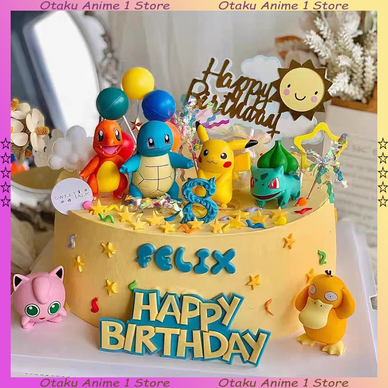 13PCS/SET Pikachu Cake Topper  - Science Of Happiness recension och pris