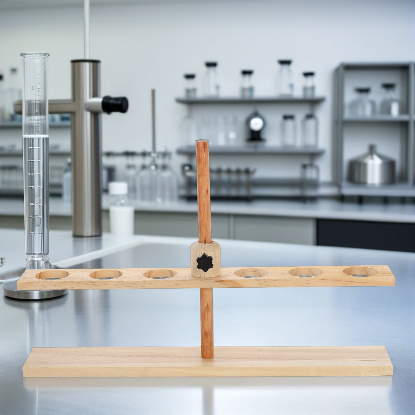 6 Hole Wooden Adjustable Chemi - Science Experiment recension och pris